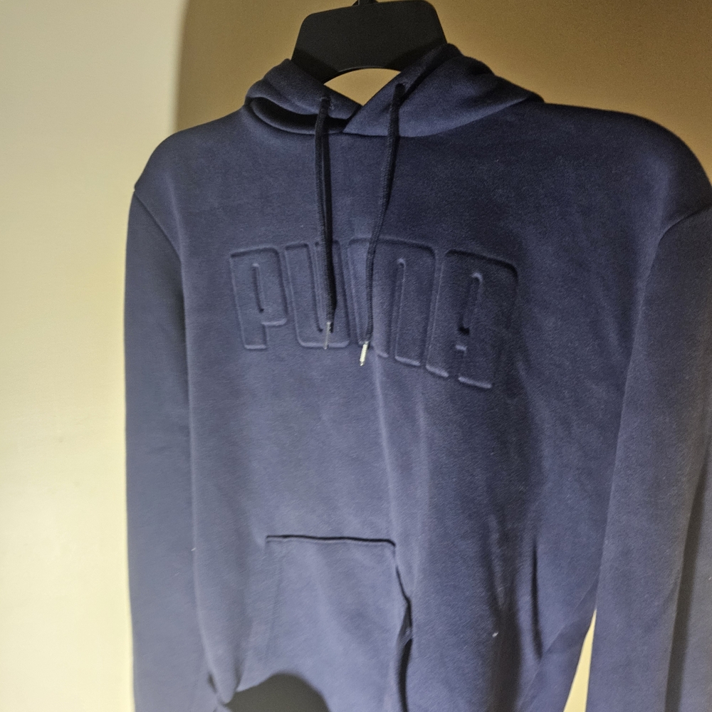 PUMA Men's Deep Blue Hoodie